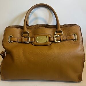 Michael Kors Brown Leather Satchel